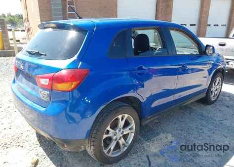 2015 Mitsubishi Outlander Sport Es from USA, damaged, VIN 4A4AP3AU9FE005334